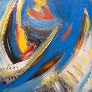 bluebird-sky 2011 16" x 20" 