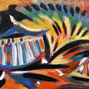 2014 sprouts flaring 16"x20"