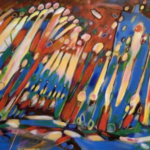 ARISING IN THE RIDGE 28"X38" 2013