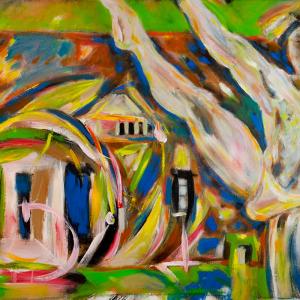 The Ballet Dancer_  53"x31" -2021