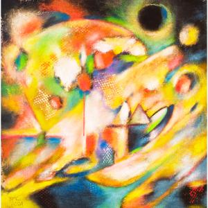 For Kandinsky's space 26"x26"_2024