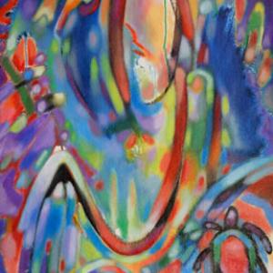 The Creator's turtles-2015-34"x55"
