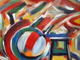 Drumming Wheel 16"x20"  2015
