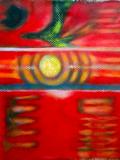 Above the Underground 2026 26x"26" acrylic on canvas