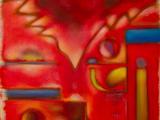 Inside the Red Room_26"x26"_2025