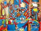 The Nut Cracker's Guards"_42"x36'_2022