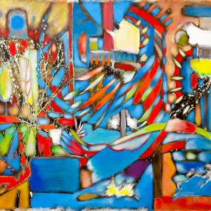 The Nut Cracker's Guards"_42"x36'_2022